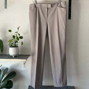 New Lafayette 148 Irving Beige Pants size 12